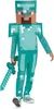 A child wearing a Minecraft Steve Diamond costume, holding a diamond sword. Náhľad obrázku produktu