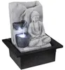 Globo Lighting Brunnen Kunststoff grau antik, LED Produktbild-Vorschau 2