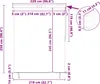 vidaXL Rollo Anthrazit 200 x 250 cm Stoff und Aluminium Produktbild-Vorschau 2
