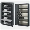 Armoire de bureau Armoire en acier anthracite-rouge Voir les images du produit 13