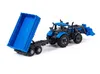 Trägheitszugmaschine mit Anhänger Lader blau NEU Produktbild-Vorschau 4