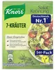 Knorr Salatkrönung 7 Herbs Clear Salad Dressing 5x 8g 5er Anteprima dell’immagine prodotto 1