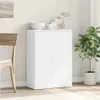 vidaXL Sideboard Blanc 60x31x84 cm Bois composite Voir les images du produit 3