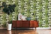 Profhome 378623-GU Blumen Tapete Floral matt grün creme Produktbild-Vorschau 4