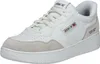 A white and gray sneaker is shown from a side angle against a white background. Produktbild-Vorschau