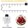 9.5M 50LEDs Solar Lichterkette Kugel LED Beleuchtung mit 8 Produktbild-Vorschau 5