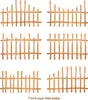 BOOGARDI Zaunlatten aus Haselnuss · Zaunbretter 7-9cm x Produktbild-Vorschau 4