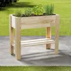 Hochbeet aus Holz,  Maße: ca. 70 x 34 x 79 cm Produktbild-Vorschau 2