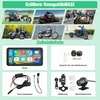 6,25'' Motorrad CarPlay ＆ Android Auto Bildschirm, Produktbild-Vorschau 8