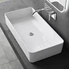 doporro Lavabo da Appoggio Rettangolare in Marmoresina Anteprima dell’immagine prodotto 4