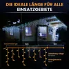LED-Eisregen-Lichterkette LED Beleuchtung Lichterkette Produktbild-Vorschau 5
