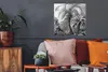 MuchoWow® Poster Pflanzen - Schwarz und weiß - Design - Produktbild-Vorschau 2
