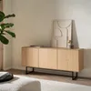 Wohnzimmer-Lowboard mit 150 cm Breite in Eiche, 3 Türen, Produktbild-Vorschau 6