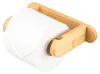 Soporte para papel higiénico Eluno, soporte de bambú para Vista previa de la imagen del producto 1