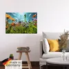 ARTland Poster Buntes Blumenfeld Größe: 120x80 cm Produktbild-Vorschau 5