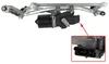 Meccanismo tergicristalli + motore per Nissan Qashqai J10 Anteprima dell’immagine prodotto 2
