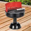 HI Aschenbecher 13x13x15cm im Grill-Design, Metall, bunt, Produktbild-Vorschau 5