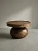 Couchtisch 50x50x30,5 cm Mango Massivholz Walnussfarben Produktbild-Vorschau 10