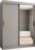 Zweitüriger Kleiderschrank 180 cm CASANDRA mit Spiegel - Produktbild-Vorschau 3