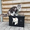 RHRQuality Katzenhaus Villa de Luxe – Für drinnen und Produktbild-Vorschau 1