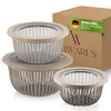 Viwares 3 Schüssel-Set mit Deckel stapelbar (6-teilig) - 1, Produktbild-Vorschau 1
