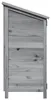 vidaXL Tuinhuis, grijs, 106 x 56 x 113,5 cm, massief hout Productafbeelding-voorbeeld 6