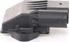 A close-up studio shot of a black electronic component with fins on top and a black connector on the side. Podgląd zdjęcia produktu