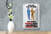 Blechschild Spruch 12x18cm einen kennen mich anderen können Produktbild-Vorschau 4