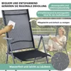 CCLIFE 2 Stk. Gartenstühle Hochlehner Balkonstühle klappbar Produktbild-Vorschau 7