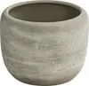Dehner Übertopf Romy, Ø 29 cm, Höhe 26 cm, Keramik, creme Produktbild-Vorschau 1