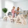 Costway 5-in-1 Klettergerüst Indoor, Kletterdreieck mit Produktbild-Vorschau 2