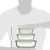 GOURMETmaxx Glas Frischhaltedosen Klick-it 4er Set geeignet Produktbild-Vorschau 12