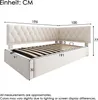 Polsterbett Tagesbett Daybett 90x190cm, Schlafsofa mit Produktbild-Vorschau 7
