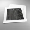 Poster - Poster ohne Rahmen - Abstraktion Streifen Schwarz Produktbild-Vorschau 3