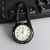 A carabiner watch is placed on a keyboard. Produktbild-Vorschau
