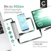 CELLONIC 4-in-1 Multi USB Port Hub - USB C zu HDMI Adapter Produktbild-Vorschau 5