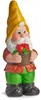 Ibergarden Gartenzwerg Figur mit gelber Mutze - Keramik - Produktbild-Vorschau 2