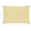 Vela Parasole 160 g/m² Beige 6x8 m in HDPE Anteprima dell’immagine prodotto 6