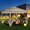 Skladací pavilón Izrielar Pop-up 3,3×3,3×2,68 m – záhradný Náhľad obrázku produktu 1