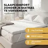 Topper de matelas de 130x190 cm en mousse orthopédique Voir les images du produit 2