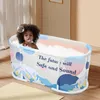 Große, faltbare Badewanne (45 Zoll), extra große, faltbare Produktbild-Vorschau 1