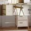 Armoire de salle de bain Vicco Bruno Beige 34.5x67cm avec 3 Voir les images du produit 5