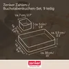 Zenker Zahlen- und Buchstabenkuchen-Set, 9-teilig  Backe Produktbild-Vorschau 4