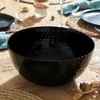 No brand Salatschüssel D24 cm Pampille schwarz | 2 Stk Produktbild-Vorschau 6
