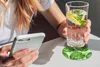 MuchoWow® Okrúhly sklenený podšálok, sada 6 ks Monstera - Náhľad obrázku produktu 7