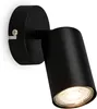 Deckenspot 1-flammig Ø 8 cm schwarz Produktbild-Vorschau 1
