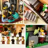 LEGO Icons Eckhaus im Tudorstil, Miniatur Haus Set für Produktbild-Vorschau 6