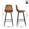 Meubles Cosy Lot de 2 tabourets de bar industriels avec Voir les images du produit 6