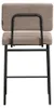 Sgabello Bronx71 Espen in tessuto riciclato taupe 64 - 77 Anteprima dell’immagine prodotto 16