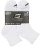Skechers uni sokken, 6-pack, enkellengte, wit, maat: L Productafbeelding-voorbeeld 2